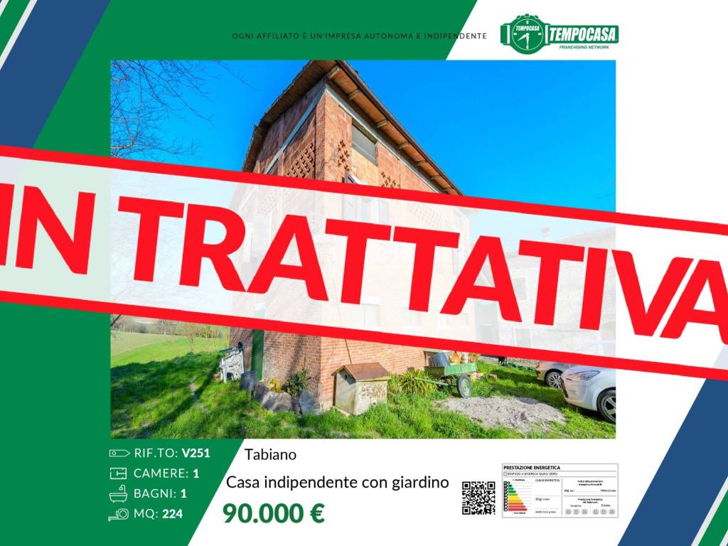 casa indipendente in vendita a Viano in zona Tabiano