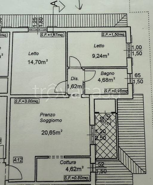 appartamento in vendita a Bastiglia