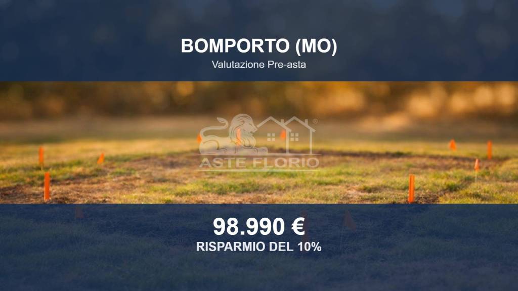 terreno edificabile in vendita a Bomporto in zona Sorbara
