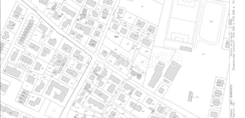 terreno edificabile in vendita a Bomporto in zona Sorbara
