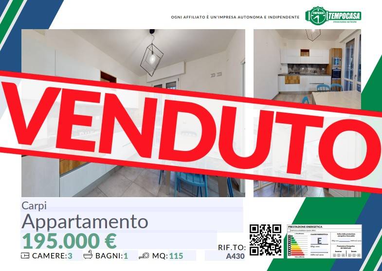 appartamento in vendita a Carpi