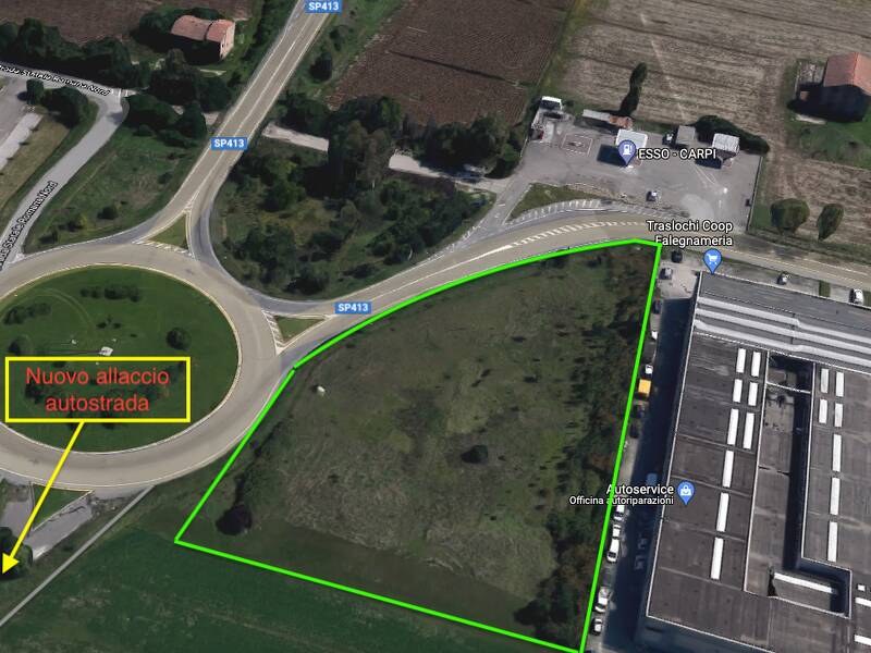 terreno edificabile in vendita a Carpi