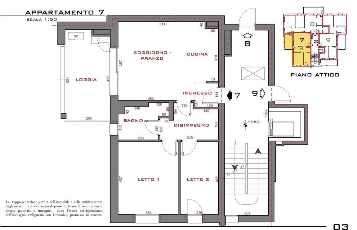 appartamento in vendita a Carpi in zona Quartirolo