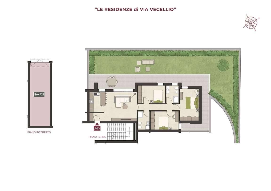 appartamento in vendita a Carpi in zona Quartirolo