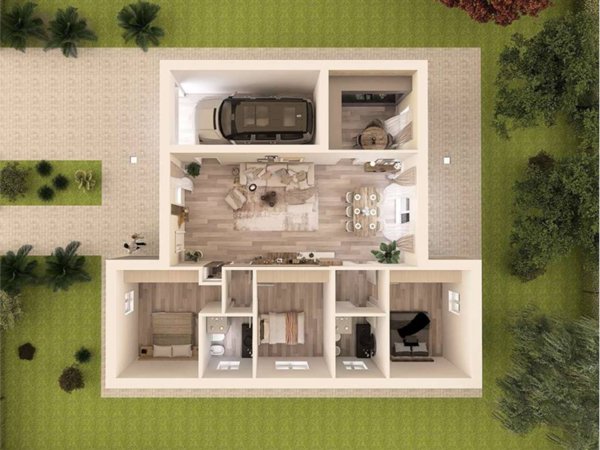 casa indipendente in vendita a Carpi in zona Fossoli