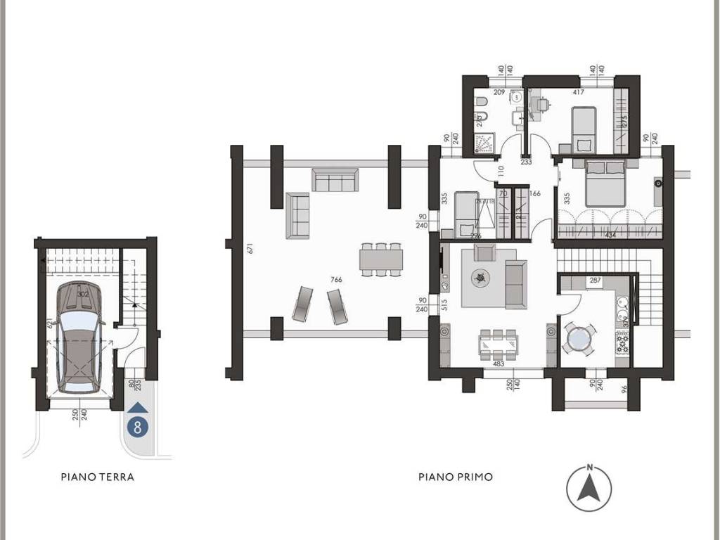 appartamento in vendita a Carpi in zona San Marino