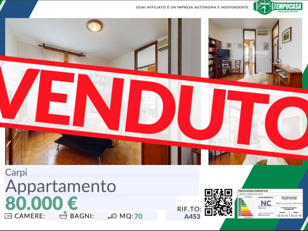 appartamento in vendita a Carpi