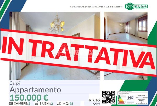 appartamento in vendita a Carpi in zona Cibeno Pile