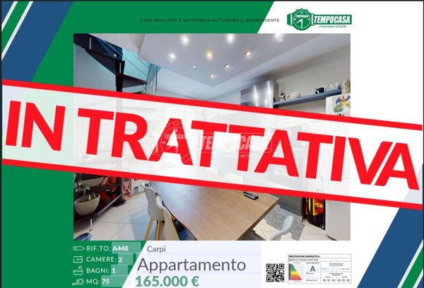 appartamento in vendita a Carpi in zona Cibeno Pile