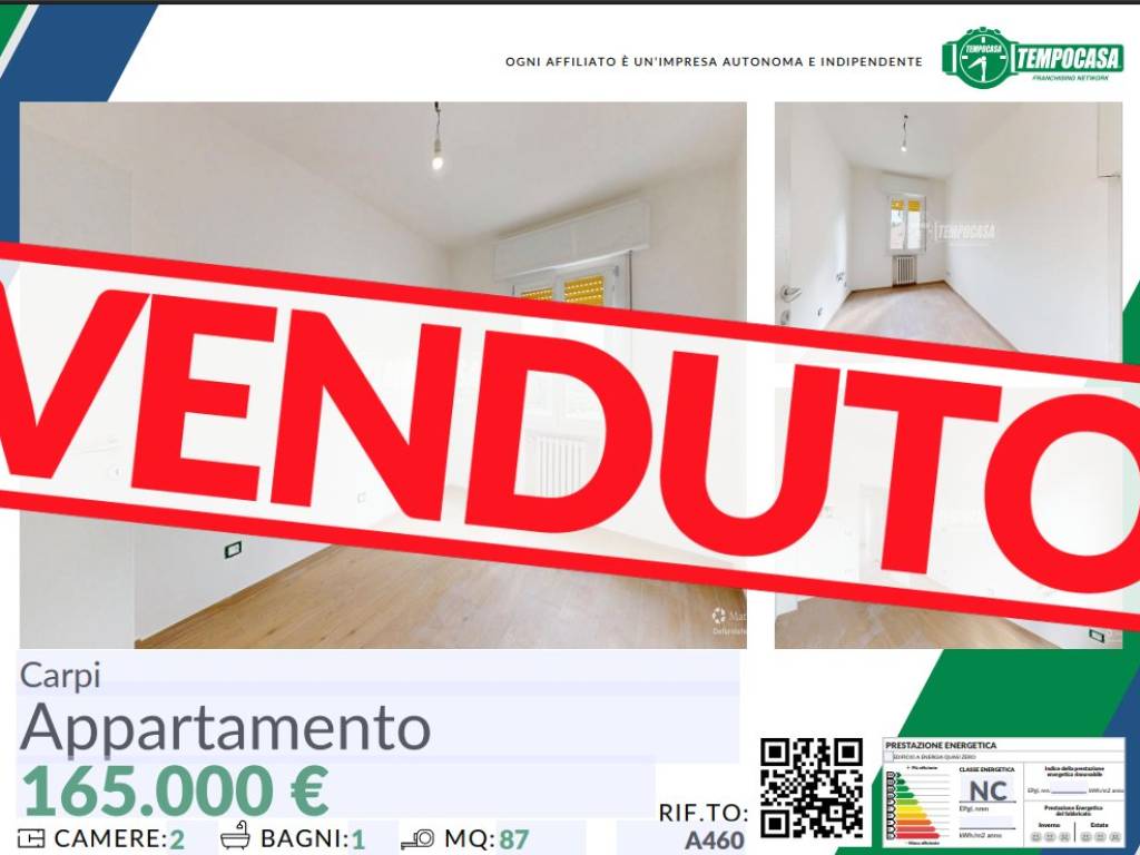 appartamento in vendita a Carpi