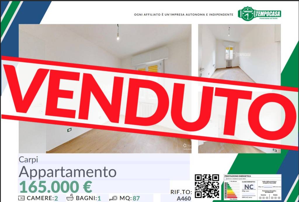 appartamento in vendita a Carpi