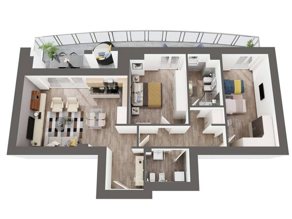 appartamento in vendita a Carpi in zona Quartirolo