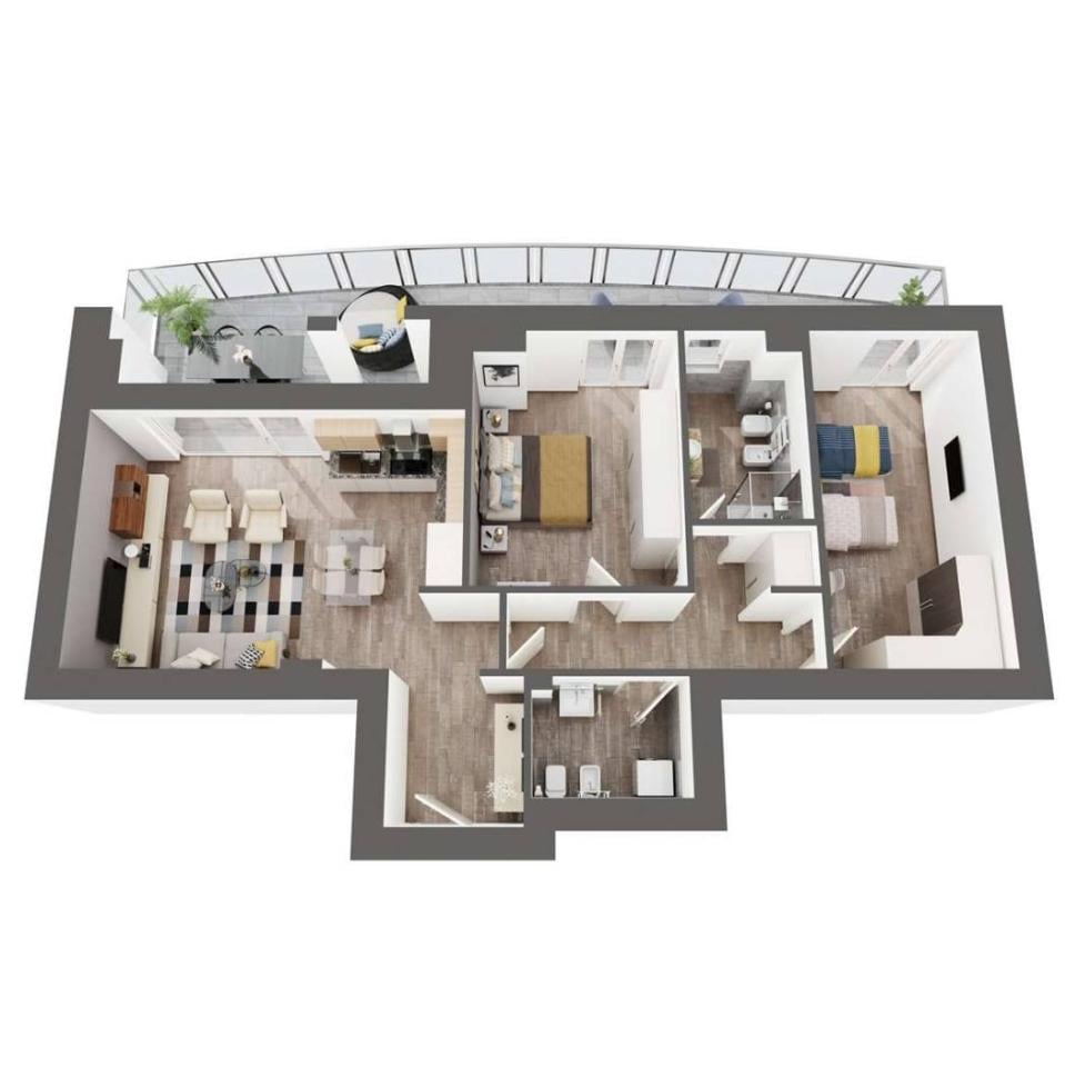 appartamento in vendita a Carpi in zona Quartirolo