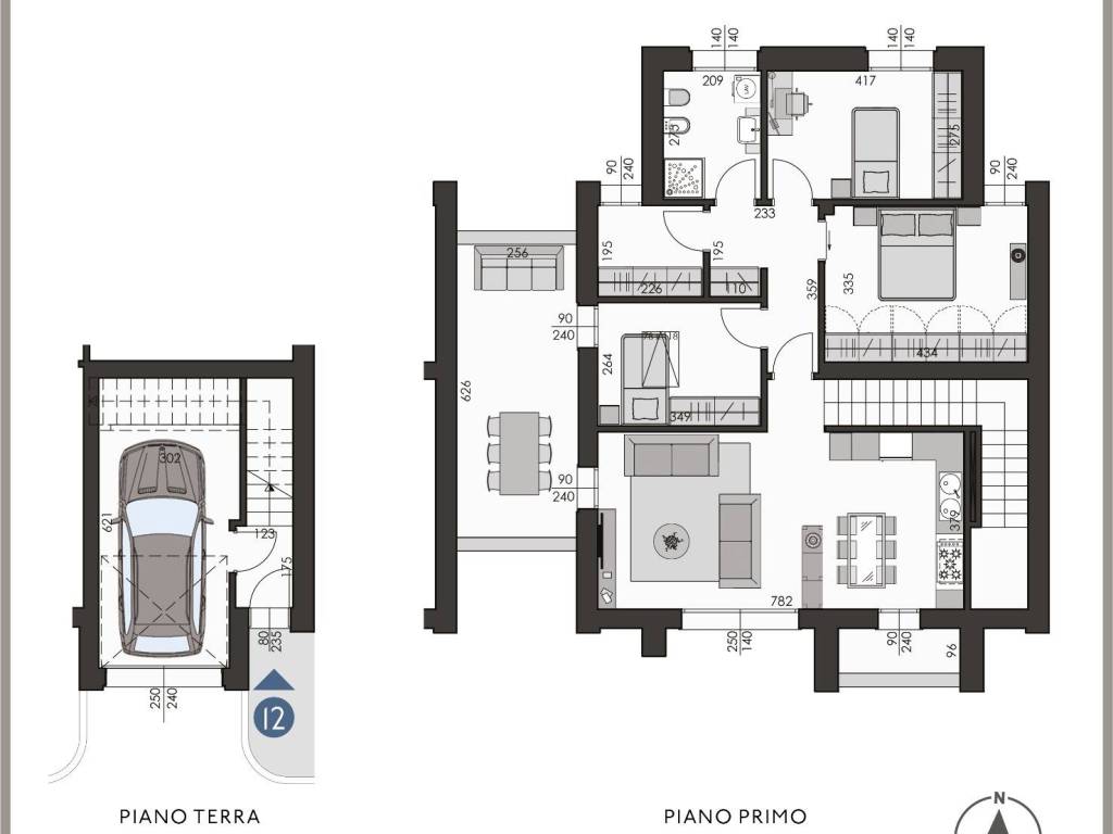 appartamento in vendita a Carpi in zona Fossoli