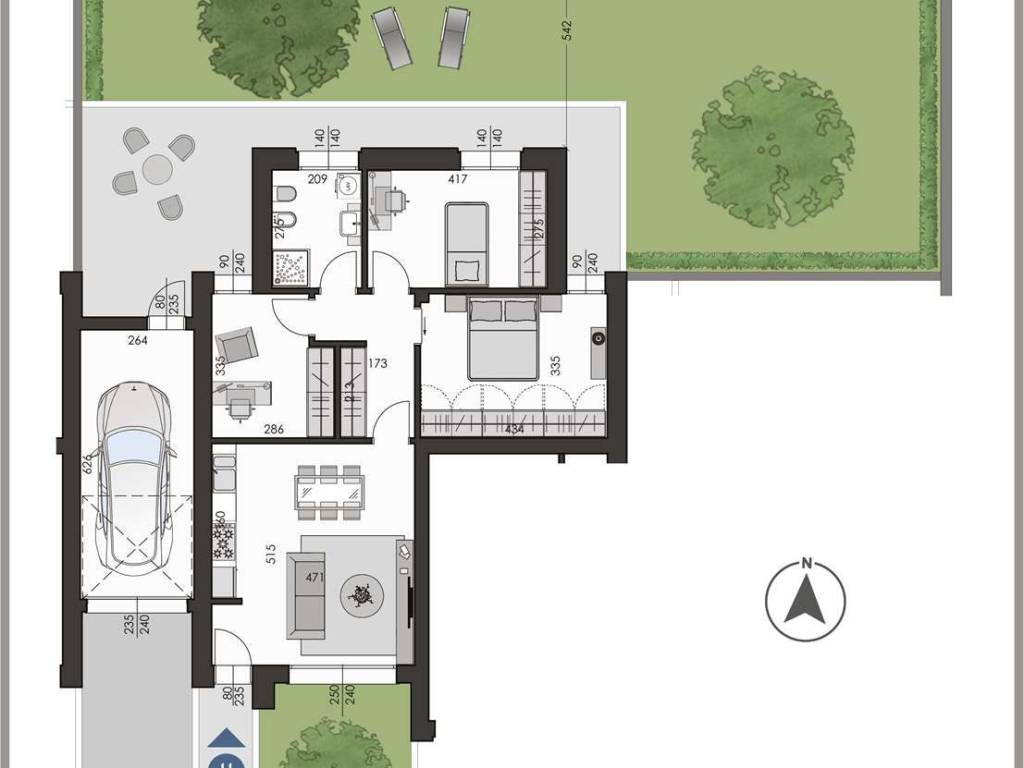 appartamento in vendita a Carpi in zona San Marino