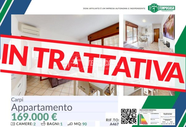 appartamento in vendita a Carpi in zona Cibeno Pile