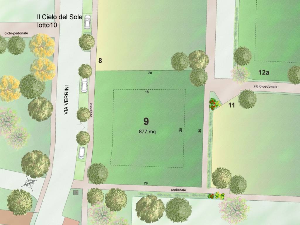 terreno edificabile in vendita a Carpi in zona Fossoli