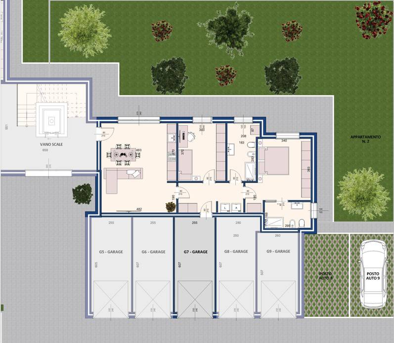 appartamento in vendita a Carpi