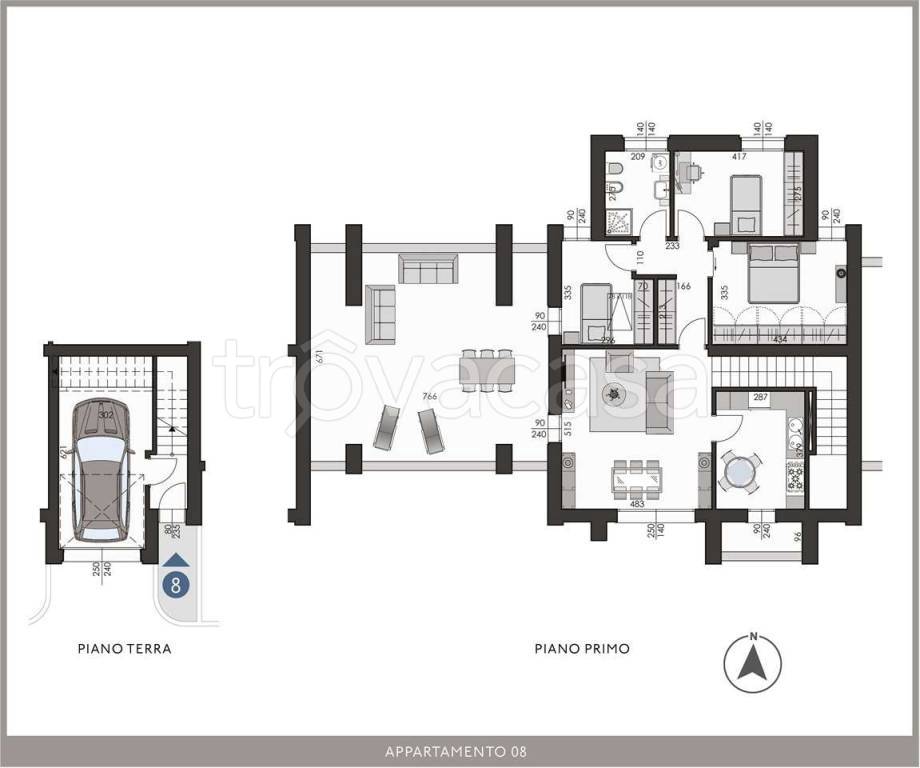 appartamento in vendita a Carpi in zona Budrione