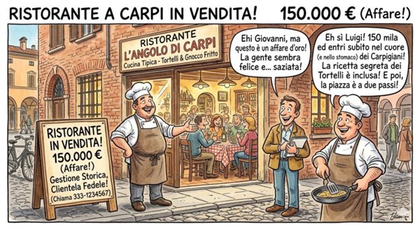 negozio in vendita a Carpi