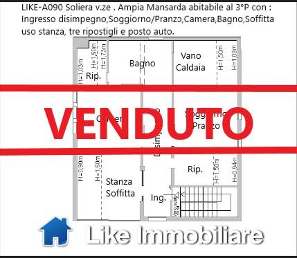 appartamento in vendita a Carpi in zona Cortile