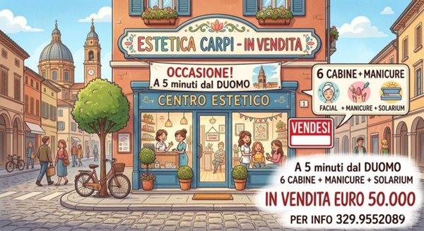 negozio in vendita a Carpi
