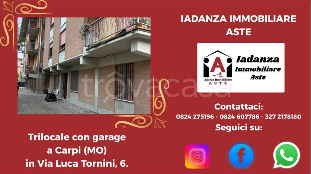 appartamento in vendita a Carpi in zona Centro Storico