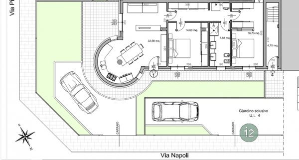 appartamento in vendita a Carpi in zona Cibeno Pile