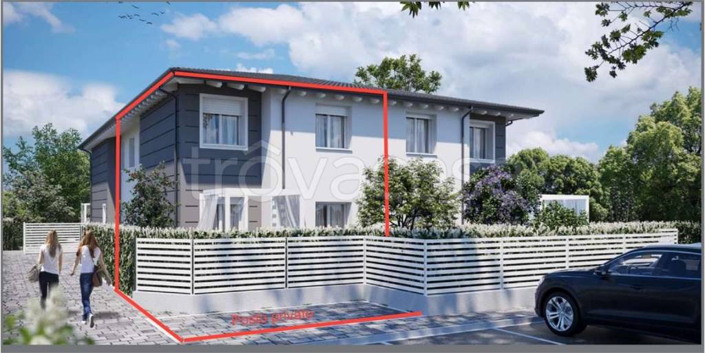casa indipendente in vendita a Carpi in zona Cibeno Pile
