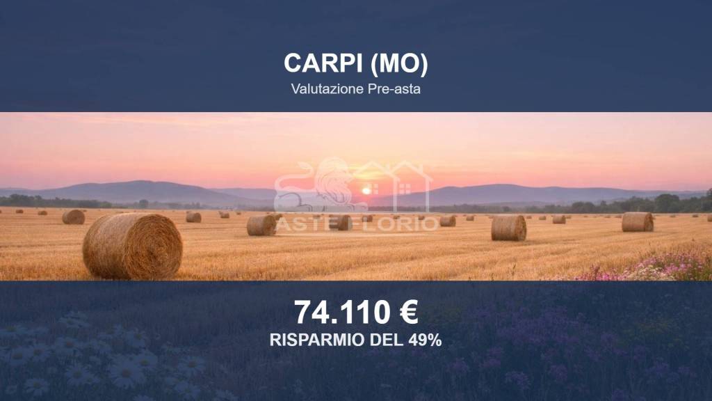 terreno agricolo in vendita a Carpi