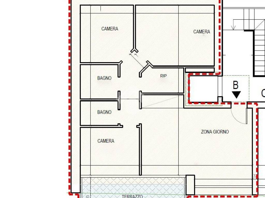 appartamento in vendita a Castelfranco Emilia in zona Panzano