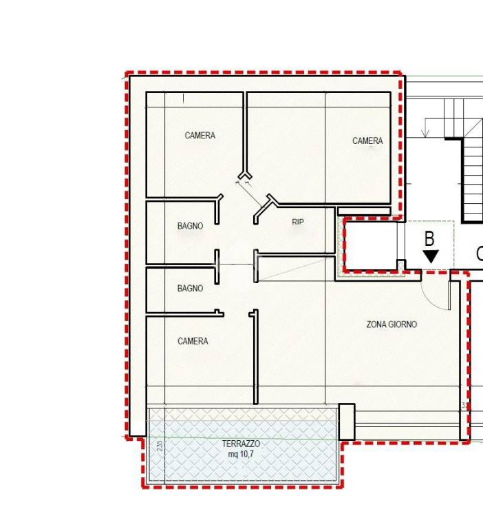 appartamento in vendita a Castelfranco Emilia in zona Panzano