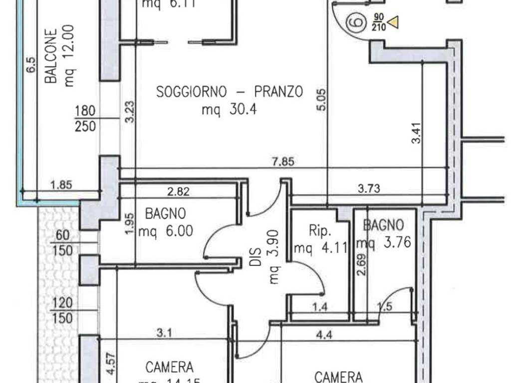 appartamento in vendita a Castelfranco Emilia