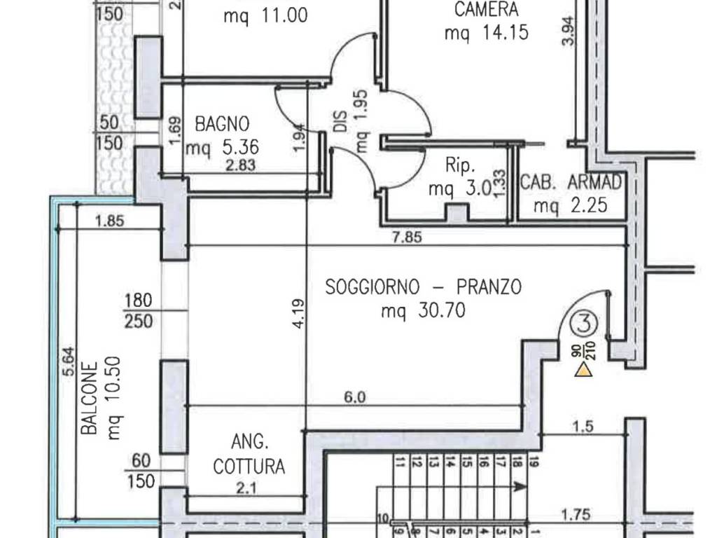 appartamento in vendita a Castelfranco Emilia