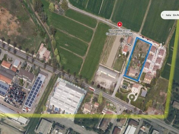 terreno edificabile in vendita a Castelfranco Emilia