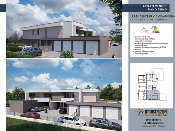 appartamento in vendita a Castelfranco Emilia