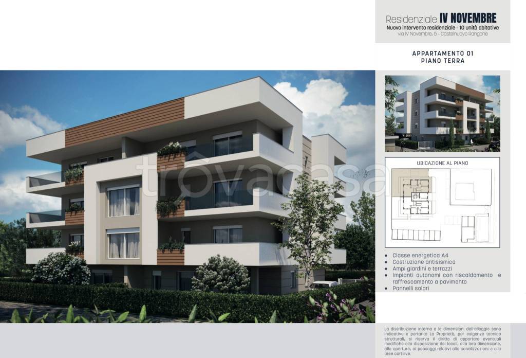 appartamento in vendita a Castelnuovo Rangone