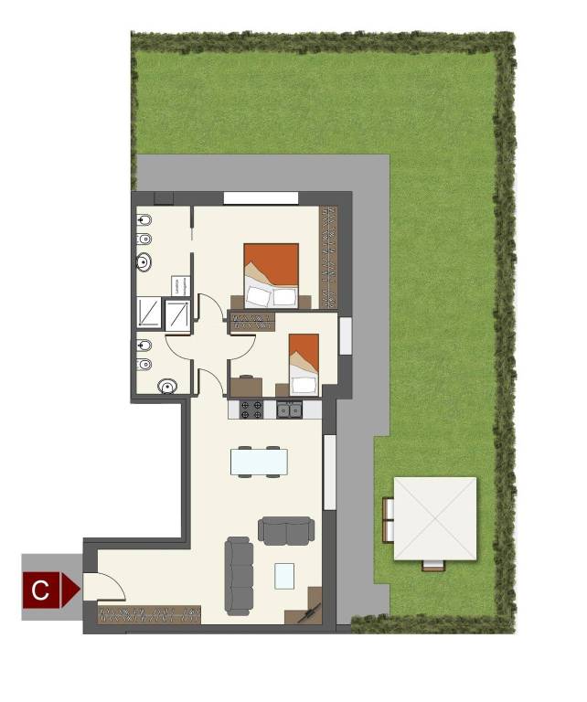 appartamento in vendita a Castelnuovo Rangone