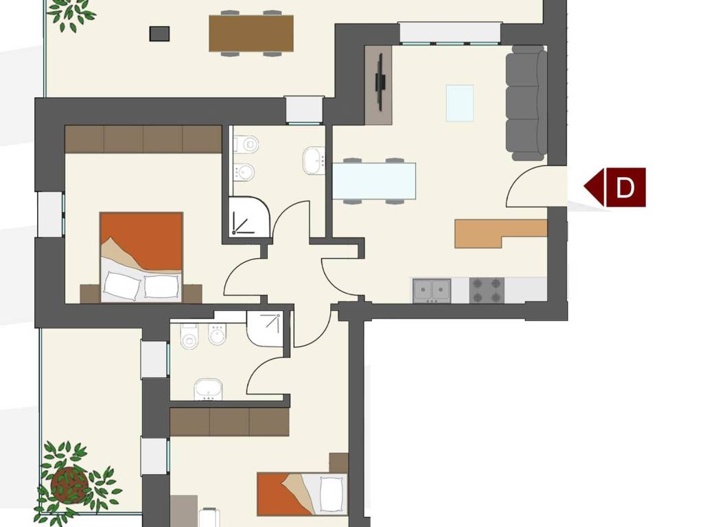 appartamento in vendita a Castelnuovo Rangone