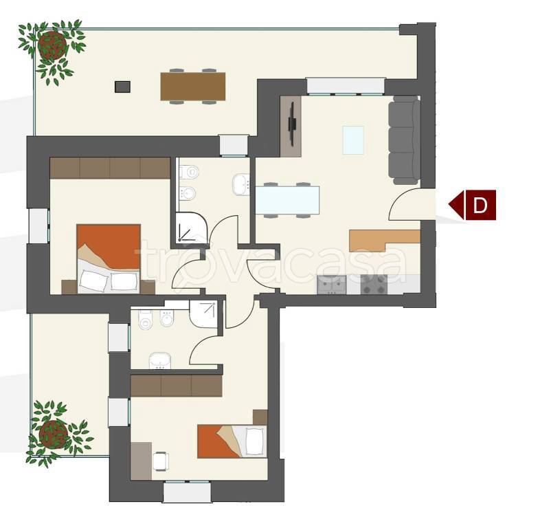 appartamento in vendita a Castelnuovo Rangone