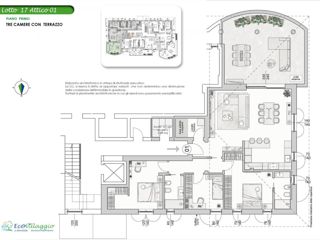 appartamento in vendita a Castelnuovo Rangone