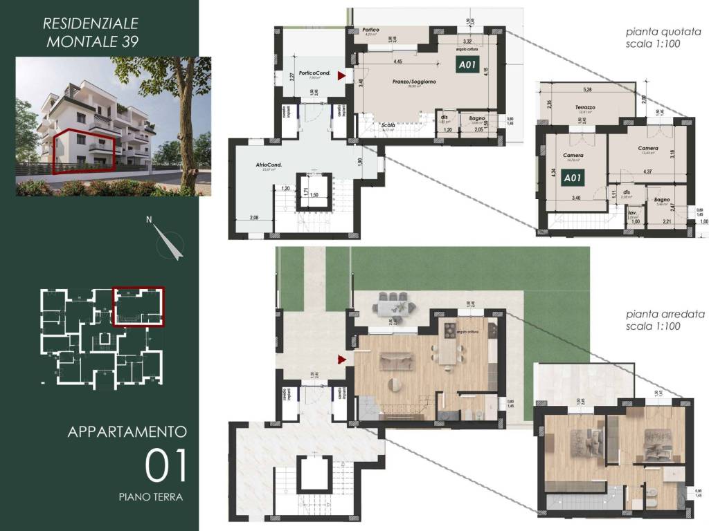 appartamento in vendita a Castelnuovo Rangone