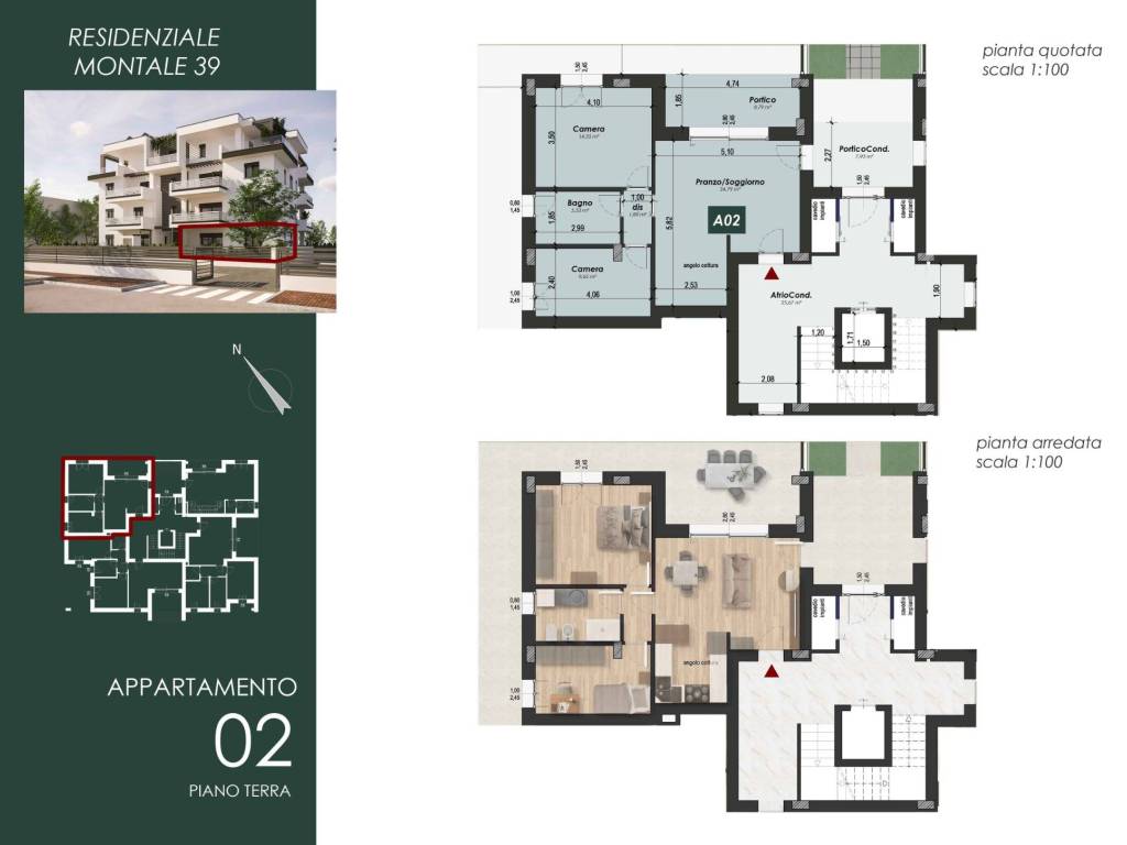 appartamento in vendita a Castelnuovo Rangone