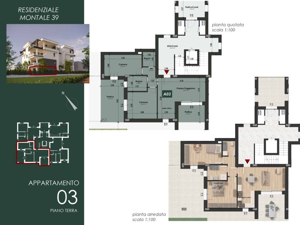 appartamento in vendita a Castelnuovo Rangone