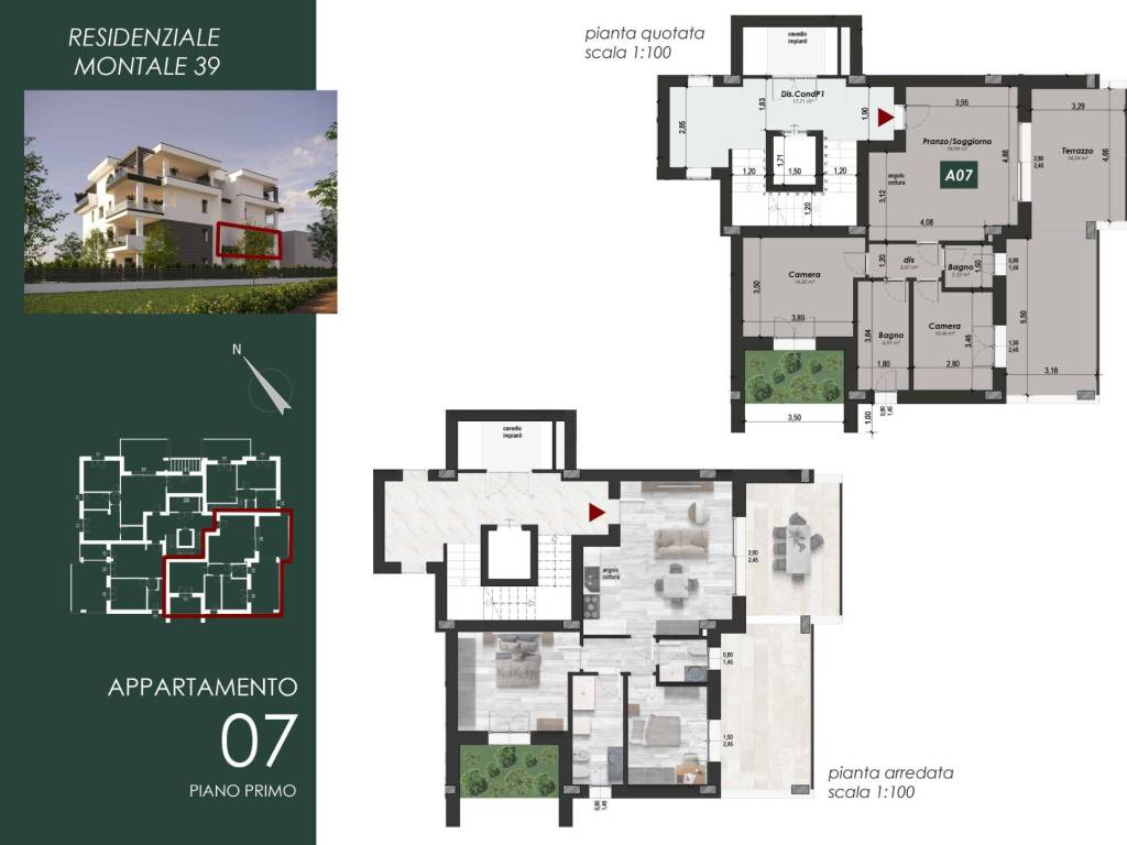 appartamento in vendita a Castelnuovo Rangone