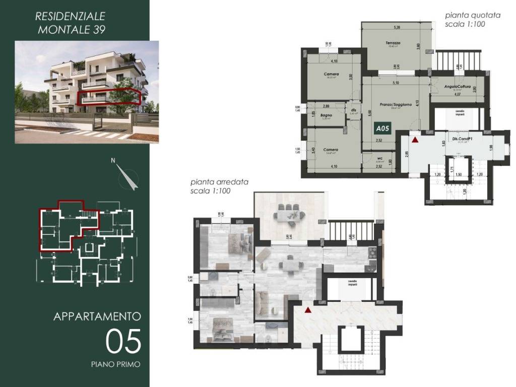 appartamento in vendita a Castelnuovo Rangone