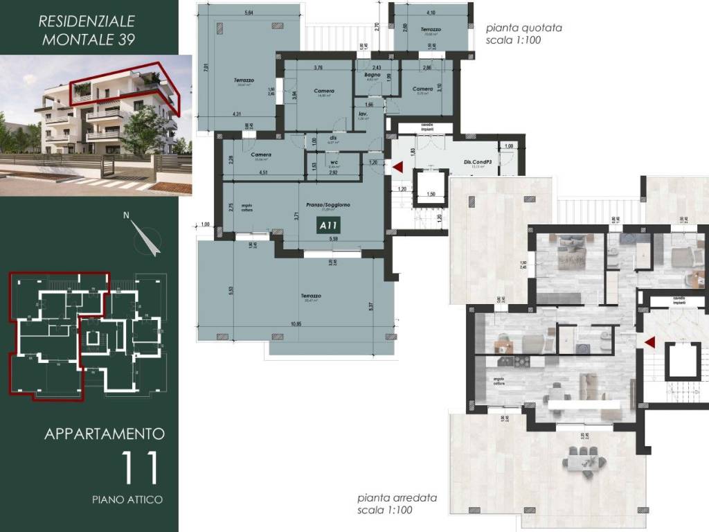 appartamento in vendita a Castelnuovo Rangone