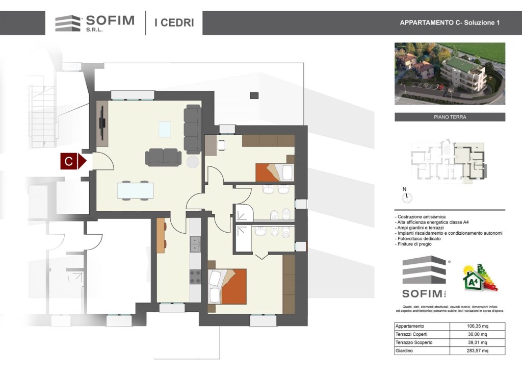 appartamento in vendita a Castelnuovo Rangone