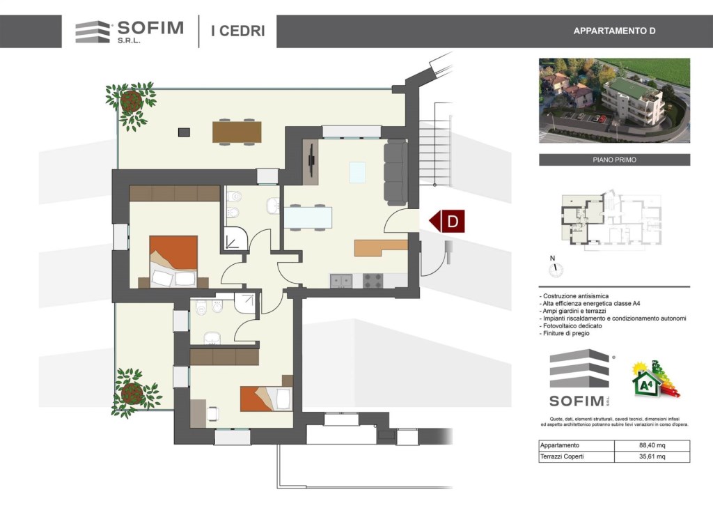 appartamento in vendita a Castelnuovo Rangone