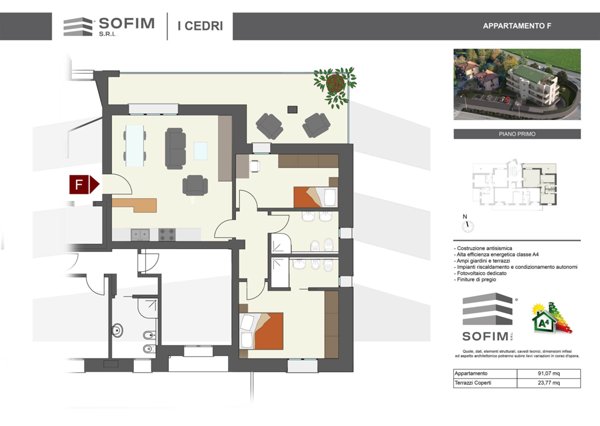 appartamento in vendita a Castelnuovo Rangone